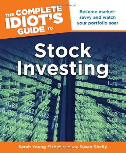 Imagen de archivo de Complete Idiot's Guide to Stock Investing a la venta por Better World Books