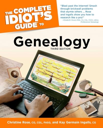 Imagen de archivo de The Complete Idiot's Guide to Genealogy a la venta por ThriftBooks-Atlanta