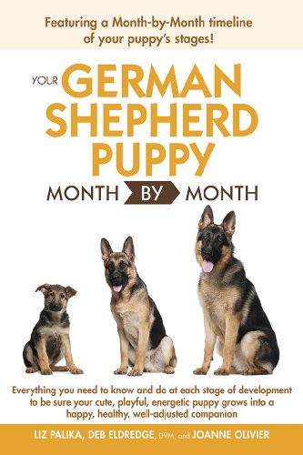 Beispielbild fr Your German Shepherd Puppy Month by Month zum Verkauf von Better World Books