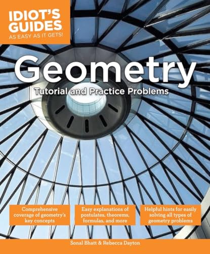 Beispielbild fr Geometry: Tutorial and Practical Problems (Idiot's Guides) zum Verkauf von Books From California