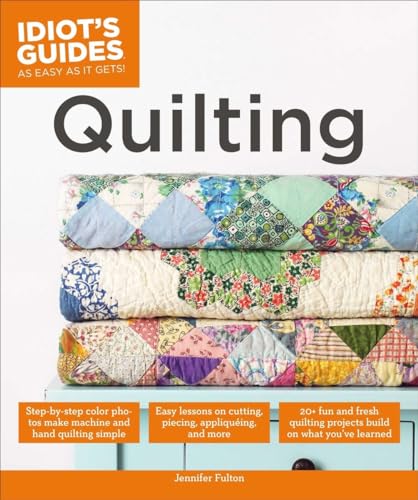 Stock image for Quilting (Idiots Guides) for sale by KuleliBooks