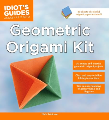 Beispielbild fr Geometric Origami Kit (Idiot's Guides) zum Verkauf von BooksRun