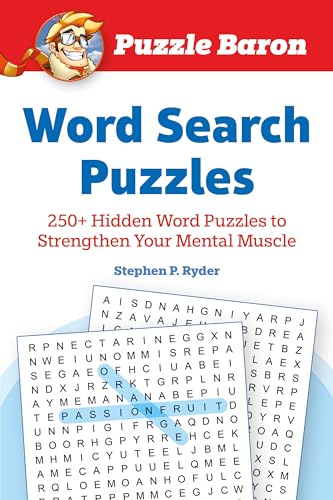 Imagen de archivo de Puzzle Barons Word Search Puzzles: 250+ Hidden Word Puzzles to Strengthen Your Mental Muscle a la venta por Bookoutlet1