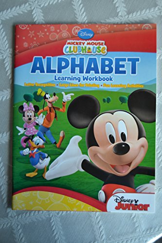 9781615680863: Mickey Mouse Clubhouse Alphabet Learning Workbook