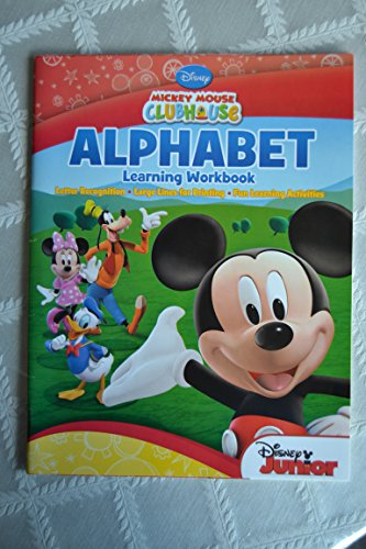 Stock image for Mickey Mouse Clubhouse Alphabet Learning Workbook for sale by Better World Books