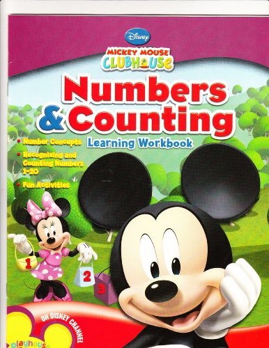 Stock image for Mickey Mouse Clubhouse Numbers & Counting Learning Workbook for sale by SecondSale
