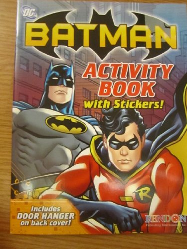 Beispielbild fr Dc Batman Activity Book with Stickers with Door Hanger on Back of the Cover! zum Verkauf von Wonder Book