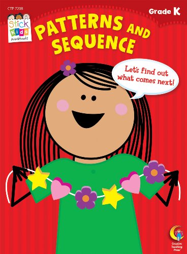 Patterns and Sequence Stick Kids Workbook, Grade K (9781616017781) by Domnauer, Teresa