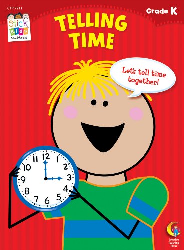 Imagen de archivo de Telling Time Stick Kids Workbook, Grade K (Stick Kids Workbooks) a la venta por SecondSale