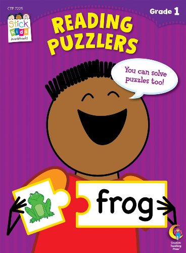 Stock image for Reading Puzzlers Stick Kids Workbook, Grade 1 for sale by HPB-Emerald