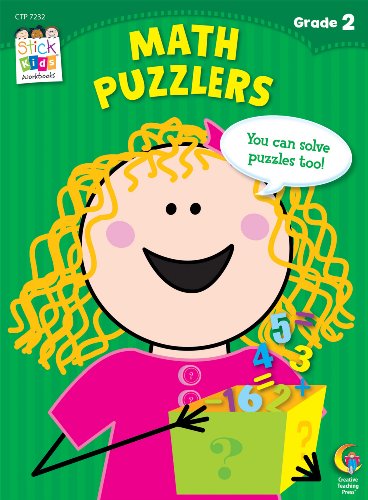 Stock image for Math Puzzlers Stick Kids Workbook, Grade 2 (Stick Kids Workbooks) for sale by SecondSale