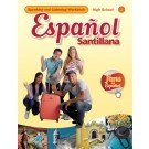 Stock image for Espanol Santillana Speaking and Listening Workbook High School 1 with Cd's for sale by More Than Words