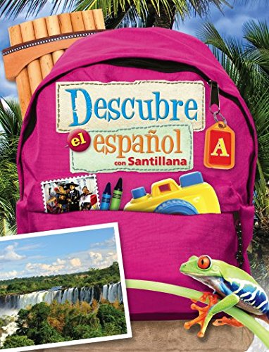 Stock image for Descubre el Espaol con Santillana, Level A, paperback for sale by Your Online Bookstore