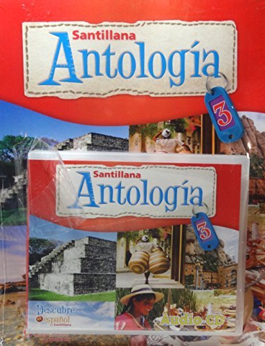 Imagen de archivo de Descubre El Espaol - Level D - Santillana Antologia 3 - Anthology Teacher Annotated Edition With Au ; 9781616056261 ; 1616056266 a la venta por APlus Textbooks