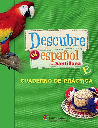 Beispielbild fr Descubre el Espaol con Santillana, E, Cuaderno de prctica soft Cover (Work Book) zum Verkauf von Gulf Coast Books