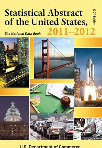 Statistical Abstract of the United States, 2011-2012: The National Data Book (Statistical Abstract United States (Paper/Skyhorse)) (9781616083014) by U.S. Department Of Commerce