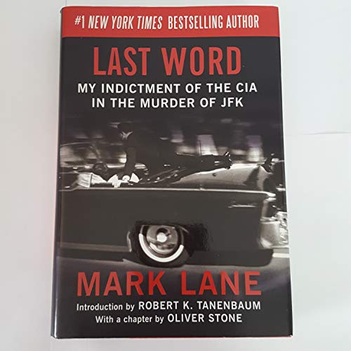 Stock image for Last Word : My Indictment of the CIA in the Murder of JFK for sale by Better World Books