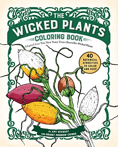 9781616206833: The Wicked Plants Coloring Book