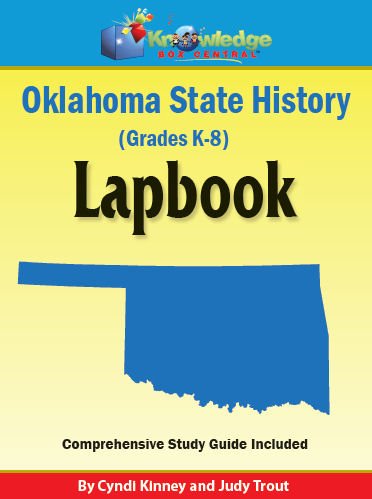 Stock image for Oklahoma State History Lapbook - PRINTED for sale by Half Price Books Inc.