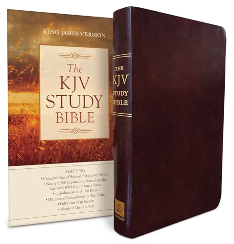 Stock image for The KJV Study Bible (Bonded Leather) (King James Bible) for sale by ZBK Books