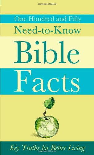 Beispielbild fr One Hundred and Fifty Need-to-Know Bible Facts : Key Truths for Better Living zum Verkauf von Better World Books