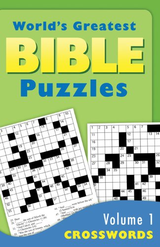 Stock image for The World's Greatest Bible Puzzles--Volume 1 (Crosswords) for sale by SecondSale