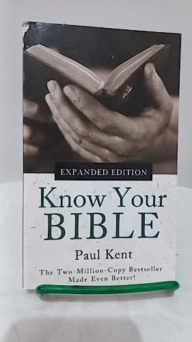 Beispielbild fr Know Your Bible (VALUE BOOKS) zum Verkauf von BooksRun