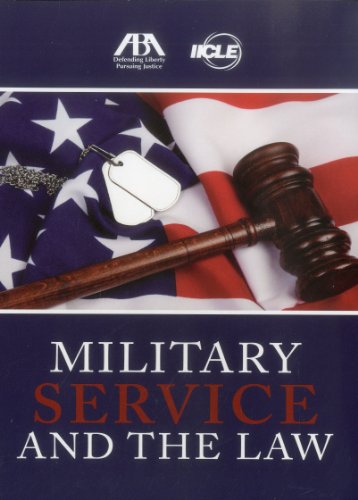 9781616320164: Military Service and the Law