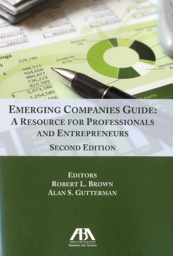 Beispielbild fr Emerging Companies Guide : A Resource for Professionals and Entrepreneurs zum Verkauf von Better World Books