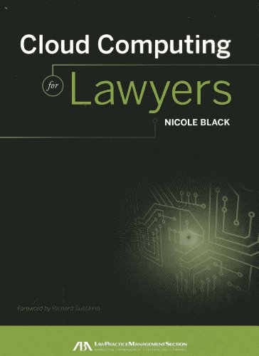 Beispielbild fr Cloud Computing for Lawyers zum Verkauf von Wonder Book