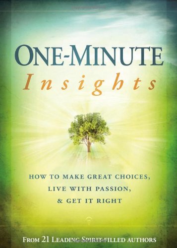 Beispielbild fr One-Minute Insights: How to Make Great Choices, Live with Passion, & Get It Right zum Verkauf von ThriftBooks-Atlanta