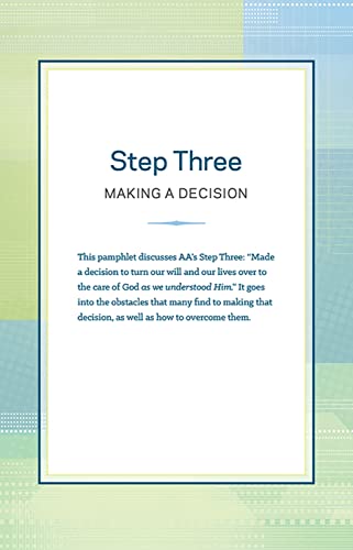 Imagen de archivo de STEP THREE: MAKING A DECISION (1310) (Pamphlet) a la venta por Revaluation Books