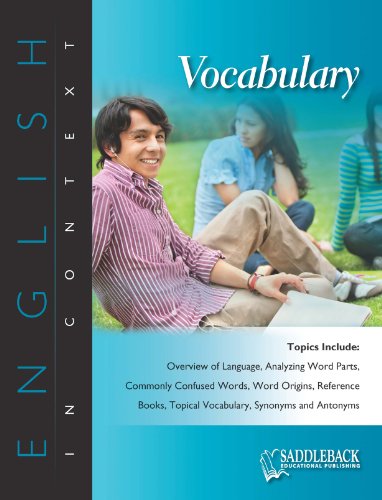Vocabulary- English in Context (9781616513993) by Saddleback Educational Publishing