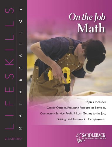 9781616514105: On the Job Math (21st Century Lifeskills: Mathematics)