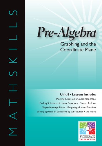 Graphing and the Coordinate Plane (9781616514686) by Saddleback Educational Publishing