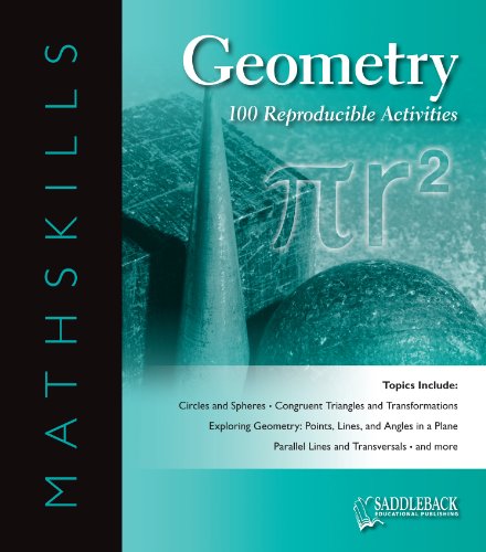 MathSkills Geometry ENHANCED (9781616515065) by Saddleback Educational Publishing