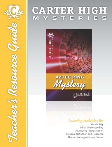 Aztec Ring Mystery Teacher Resource Guide (9781616515713) by Saddleback Educational Publishing