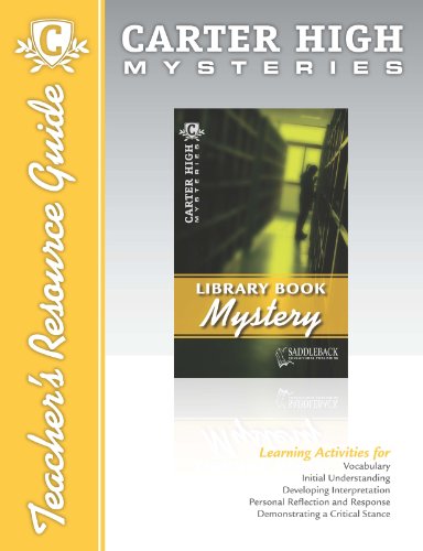 Library Book Mystery Teacher Resource Guide (9781616515744) by Saddleback Educational Publishing