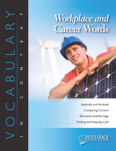 Workplace and Career Words (9781616516215) by Saddleback Educational Publishing