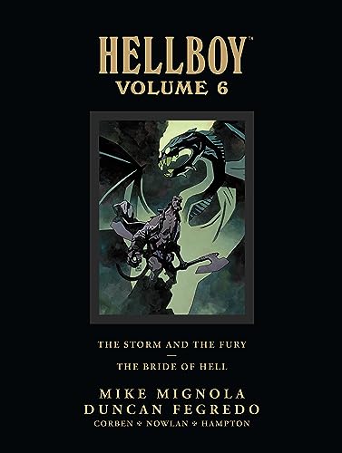Stock image for Hellboy Library Edition Volume 6: The Storm and the Fury and The Bride of Hell: 06 (Hellboy (Dark Horse Library)) for sale by WorldofBooks