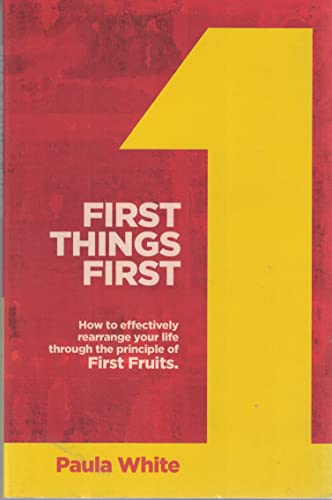 Imagen de archivo de First Things First a la venta por Better World Books