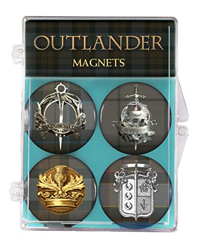 9781616596552: OUTLANDER MAGNET 04 PACK TARTAN