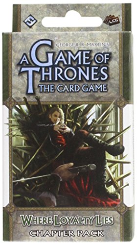 Imagen de archivo de A Game of Thrones: The Card Game - Where Loyalty Lies Chapter Pack a la venta por Save With Sam