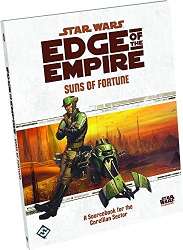 Stock image for Star Wars Edge of the Empire Suns of Fortune EXPANSION | Roleplaying Game | Strategy Game For Adults and Kids | Ages 10 and up | 3-5 Players | Average Playtime 1 Hour | Made by Fantasy Flight Games for sale by Housing Works Online Bookstore