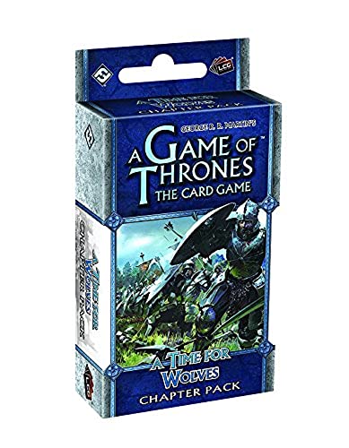 Imagen de archivo de A Game of Thrones: The Card Game - A Time for Wolves Chapter Pack a la venta por Save With Sam