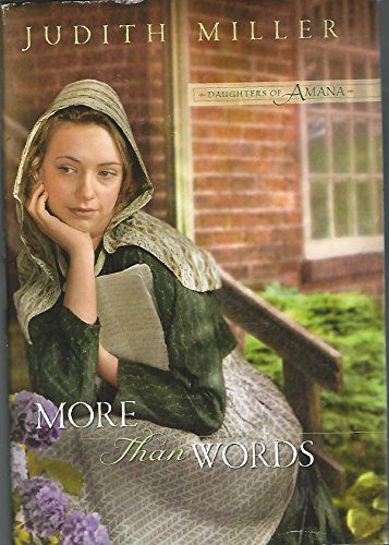 Beispielbild fr More Than Words (Daughters of Amana) zum Verkauf von Jenson Books Inc