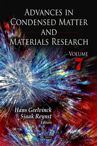 Stock image for ADVANCES IN CONDENSED MATTER &AMP; MATERIALS RESEARCH : VOLUME 7 for sale by Basi6 International