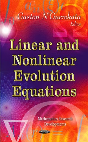 Imagen de archivo de Linear and Nonlinear Evolution Equations (Mathematics Research Developments) a la venta por Y-Not-Books