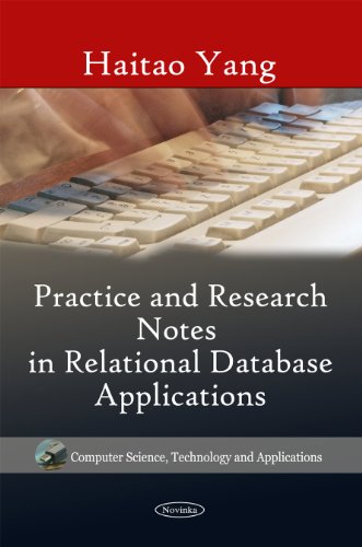 Stock image for Practice Research Notes in Relational Database Applications Computer Science, Technology and Applications for sale by PBShop.store US