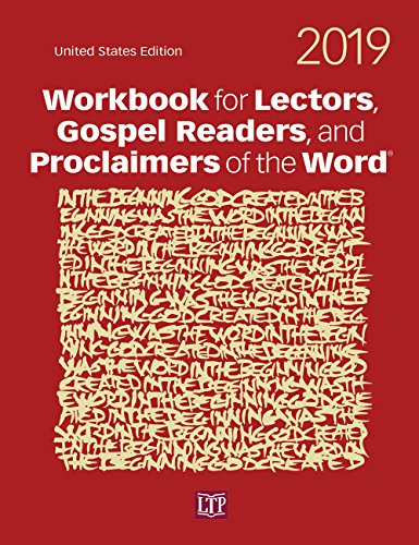 Imagen de archivo de Workbook for Lectors, Gospel Readers, and Proclaimers of the Word® 2019 a la venta por Better World Books: West